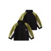 Kids Fleece Jacket Boys' Zipper Brushed Hoody Baby Color Stitching Thickened Heattech Tops Winter Stand Collar Clothes
