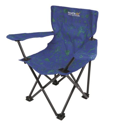 Regatta Childrens/Kids Peppa Pig Forest Camping Chair blu