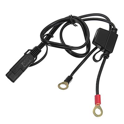 1PC Motorcycle Quick Disconnect SAE Cable Battery Charger Leads (SAE) Battery Ri