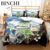 Cartoon Fantasy World King Queen Duvet Cover Magic Castle Bedding Set Mythical Landscape Quilt Cover Polyester Comforter Cover