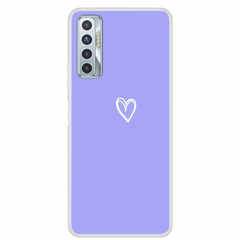 For Tecno Camon 17P Case Luxury Silicone TPU Soft Cover Phone Case For Tecno Camon 17 CG7 CG6 1 7 Coque Shockproof Cartoon Funda