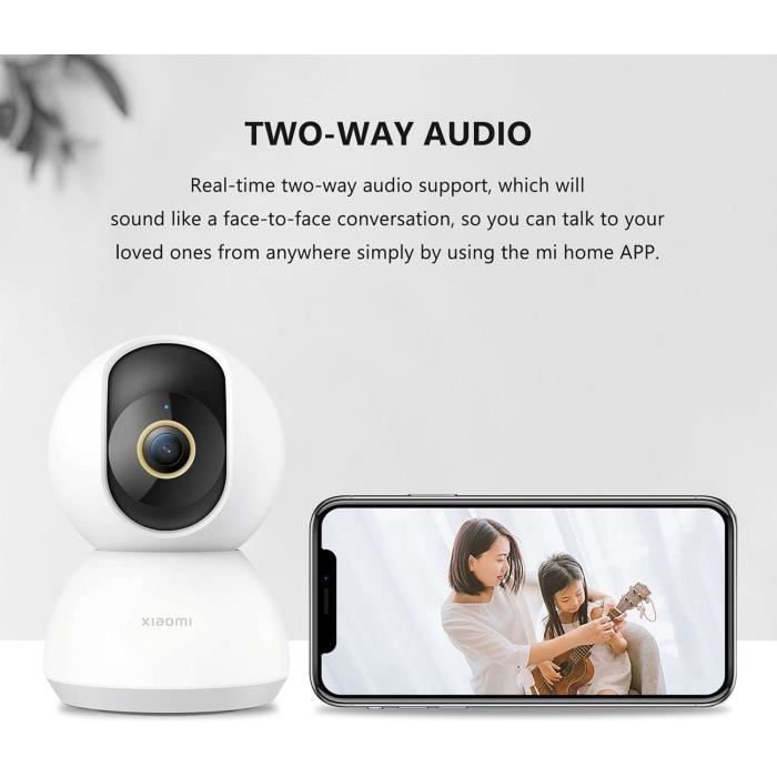 Caméra de Surveillance WiFi Intérieure Xiaomi Mi Smart Camera C300 360°