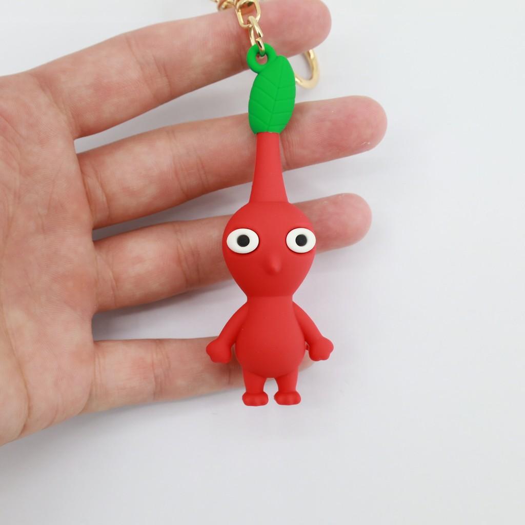 Pikmin 4 Keychain Pvc Cartoon Collectible Gift For Kids And Fans