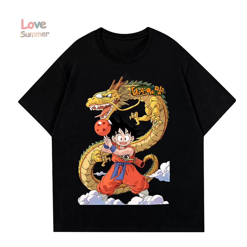 Anime hoodie 3-14 Years Kids DragonBall Clothes Goku Hoodie Boys Girls Sporty Ideal Daily Outdoor Wear Boys Hooded Sweatshirt