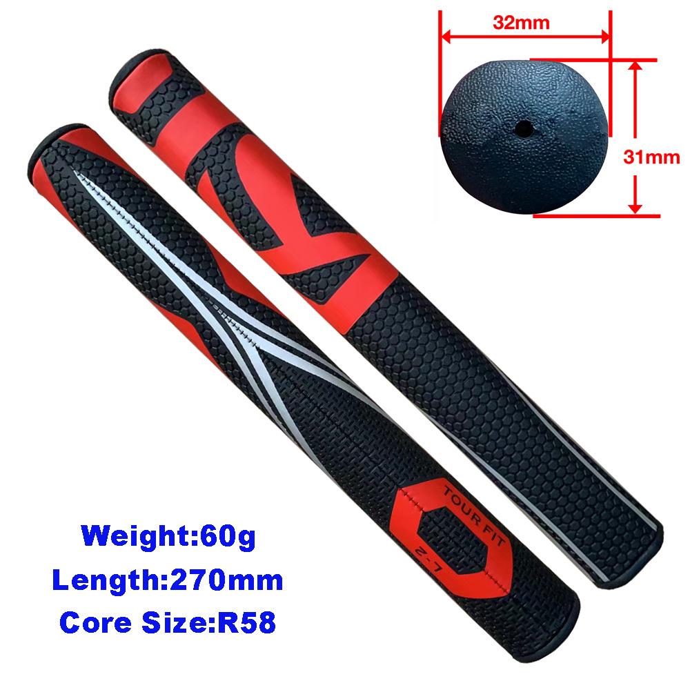 Customizable Logo Golf Club 3.0 Putter Grip - New Model черный с красным цветом