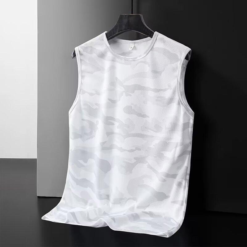 Quick-Dry Cool Men S Vest, Lightweight And Breathable, Sleeveless Quick-Dry Elastic, Men S Sleeveless Top M