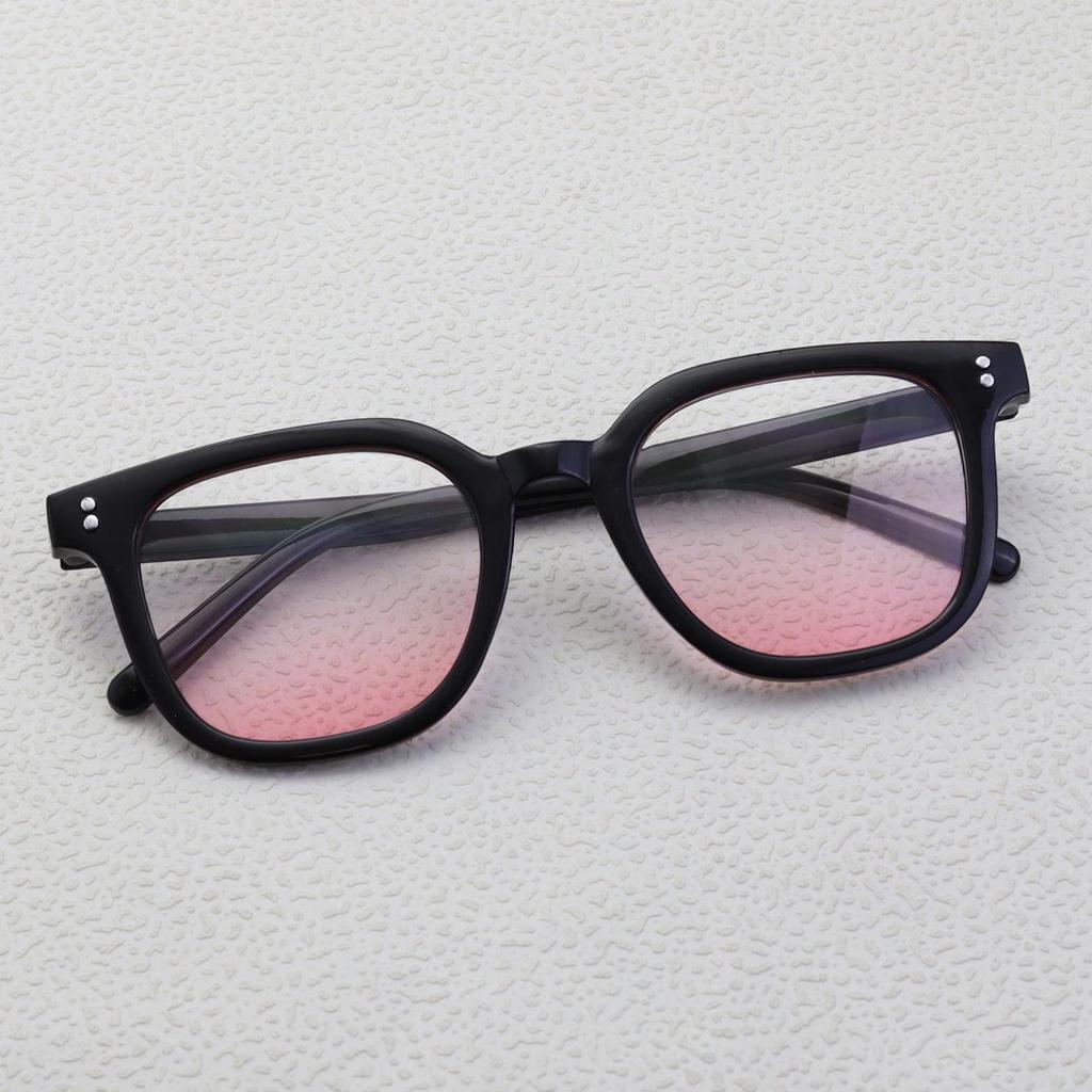 Desirable Large Frame Blush Sunglasses with Makeup Effect, UV Protection