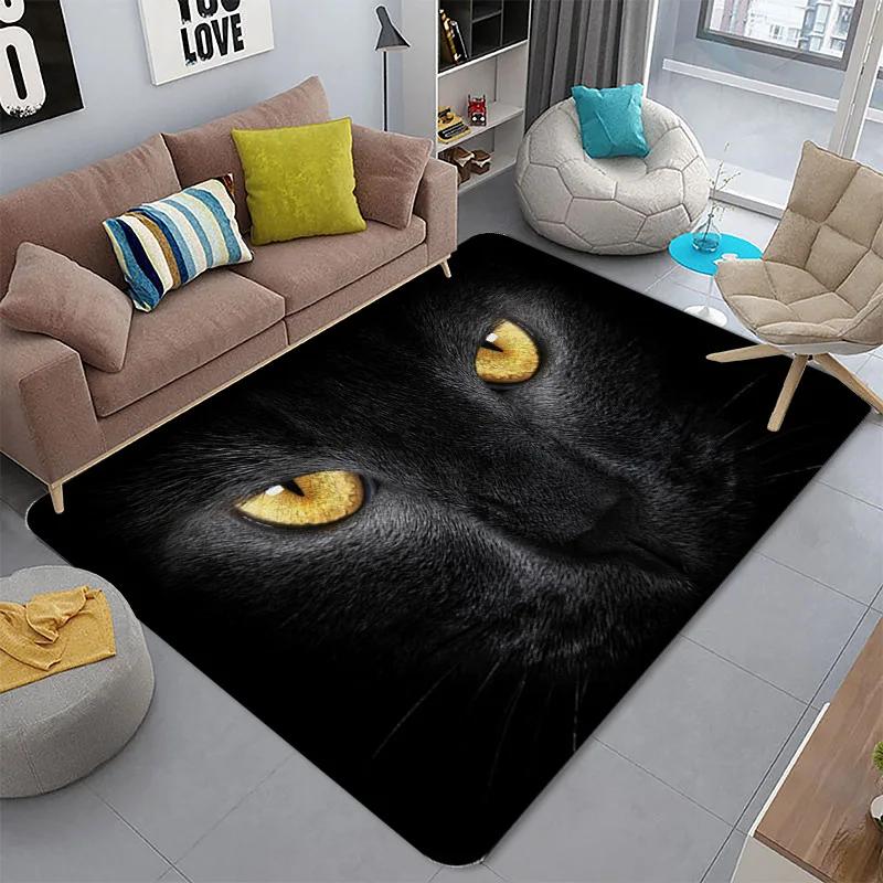Home Living Room Carpet Children's Crawling Mat Crystal Velvet 3D Printing Floor  Non-slip Sitting Blanket