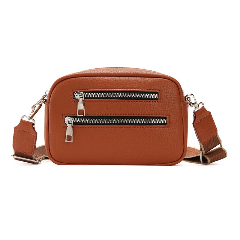 

2025 New Women s Single Shoulder Crossbody Bag Fashion Wide Strap Small Round Circle Purse Casual Boho Chic Handbag 21.5-7.5-14.5 cm