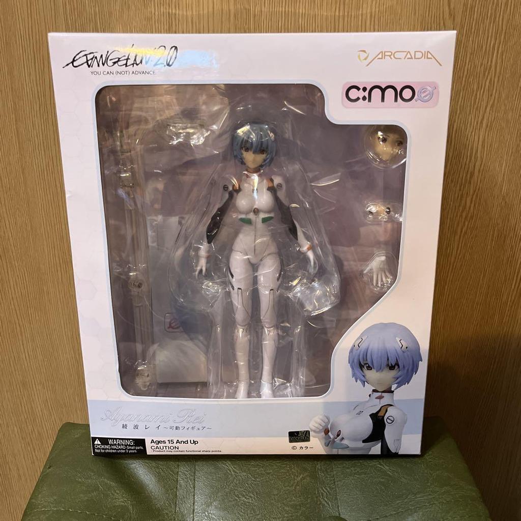 [USED] C:MO (SeeMo) Evangelion New Theatrical Edition Ayanami Rei Action Figure