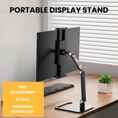 Portable Monitor Display Bracket Display Screen Holder Universal for 17.3-inch Expansion Screen