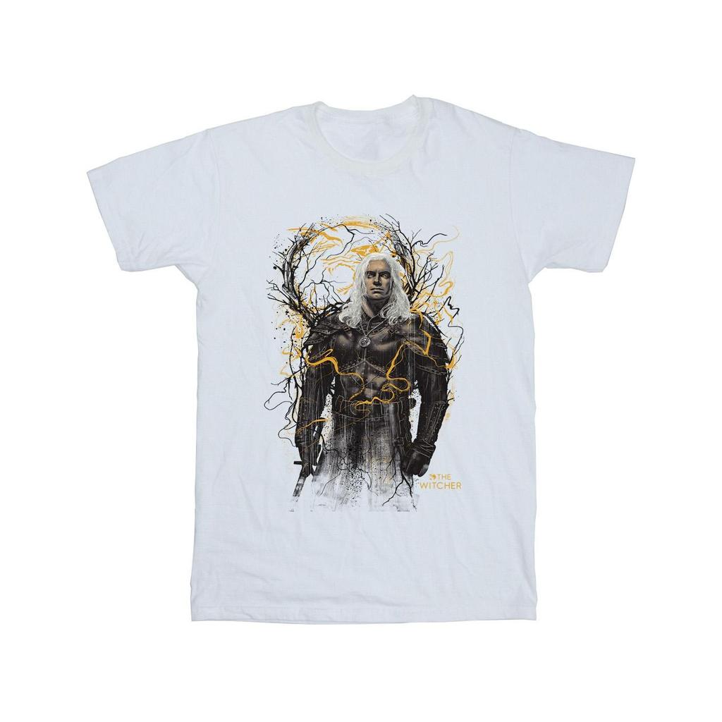 Netflix Mens The Witcher Wolf T-Shirt