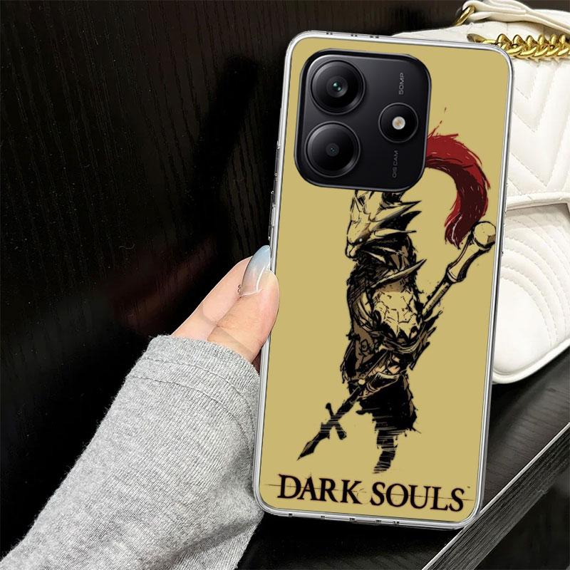 Dark Souls Game Case for Xiaomi Redmi Note 14 13 12 11 Pro Plus Phone Cover 14S 12S 11S 11E 11T 10S 10 9S 9 Silicone Funda