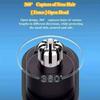 Electric Household Nose Hair Trimmer Cleaning Nostril Hair Removal Rechargeable Digital Shaver Round Head Removable