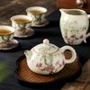 180ml Ru Kiln Ceramic Teapot Swallow Xishi Teapot Exquisite Tea Pot Can Raise Tea Ceremony Household Tea Maker Kungfu Tea Set