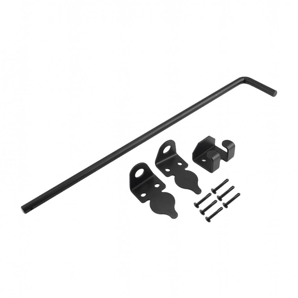 Easy Installation Cane Bolt for Wood PVC Vinyl Metal Gates Hassle Setup