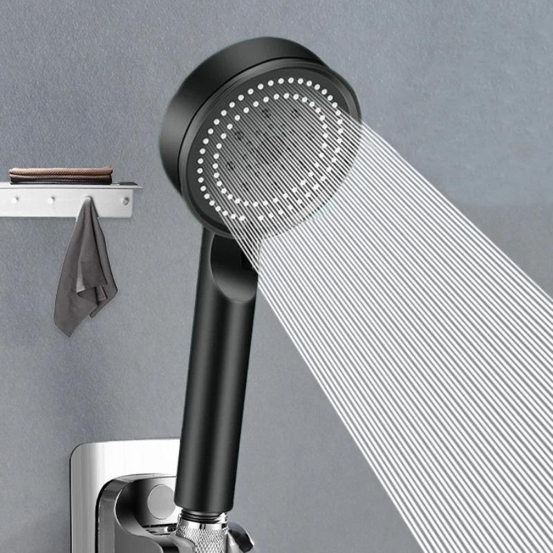 5 Modes Water Saving Shower Head Adjustable High Pressure Sprayer Shower Water Massage Shower Head For Bathroom