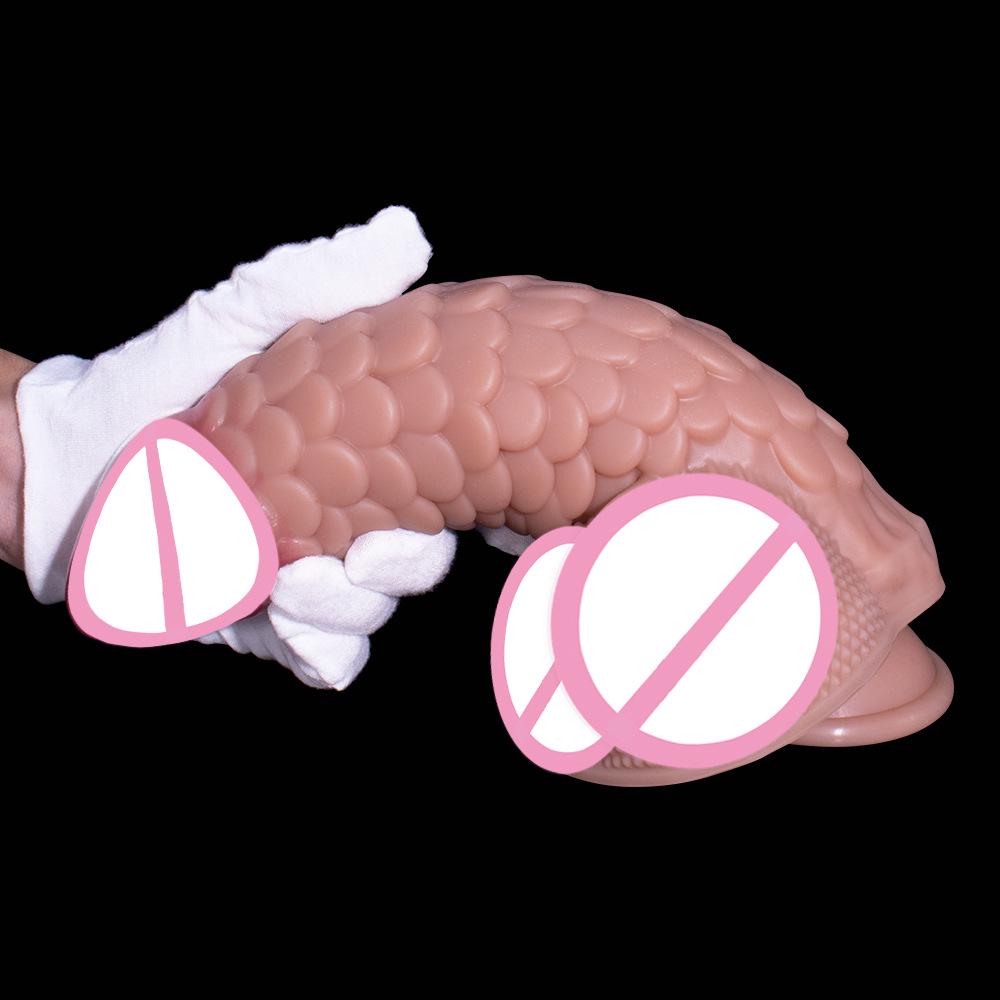 Extra-Large Qilin Silicone Realistic Anal Plug & Extender for Men and Women