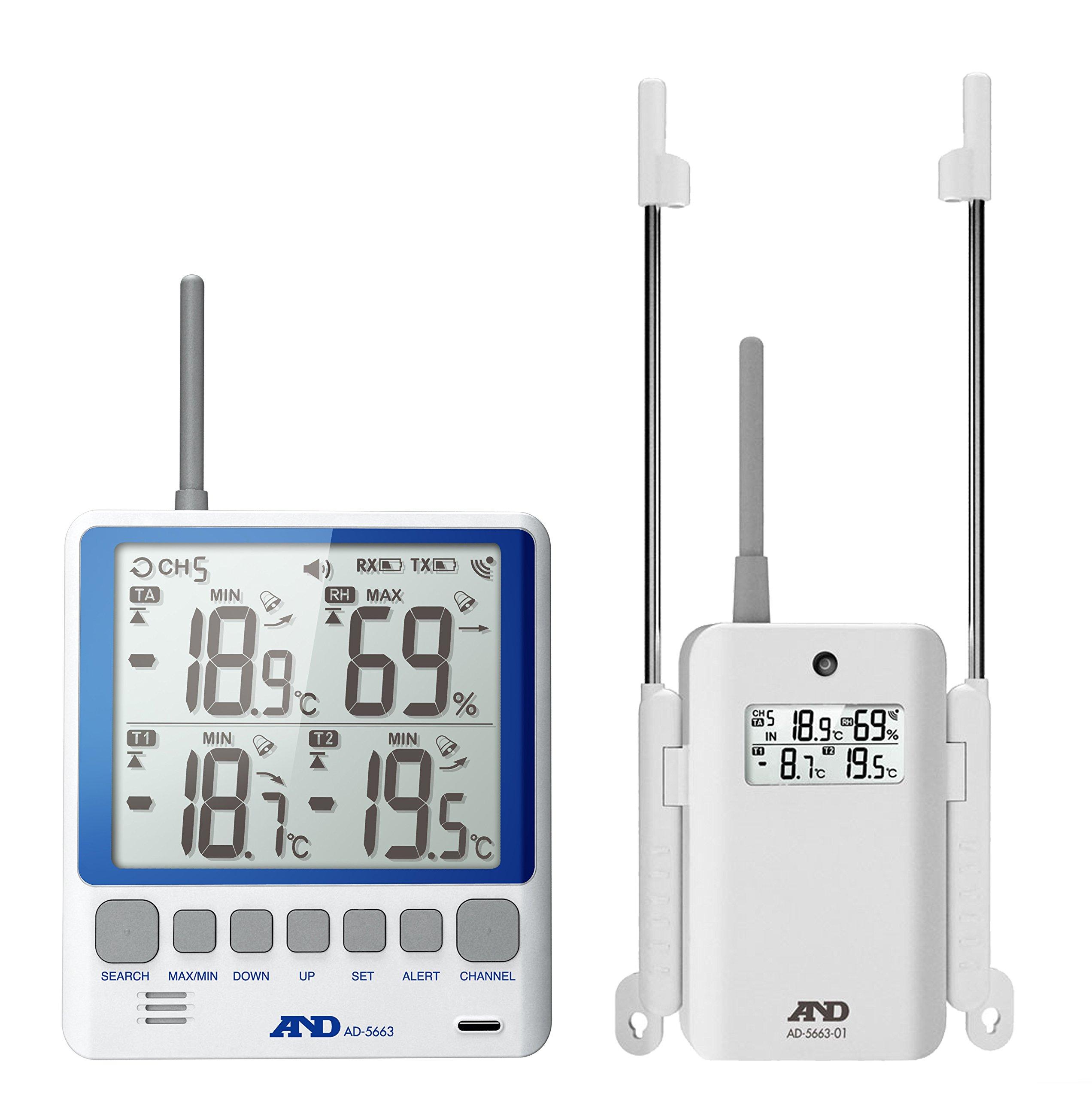 

Многоканальный термогигрометр A&D AD-5663