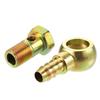 X AUTOHAUX Banjo Bolt Kit Banjo Bolt Hose Outlet Fitting Brake Line Fitting Adapter
