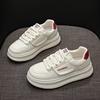 Ankela Red Heightening Platform White Shoes Women's Versatile Lightweight Board Shoes Autumn 2025 New White Shoes Autumn and Winter
