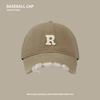 R standard trendy brand retro ripped washed baseball cap full face protection peaked cap couple versatile sports hat