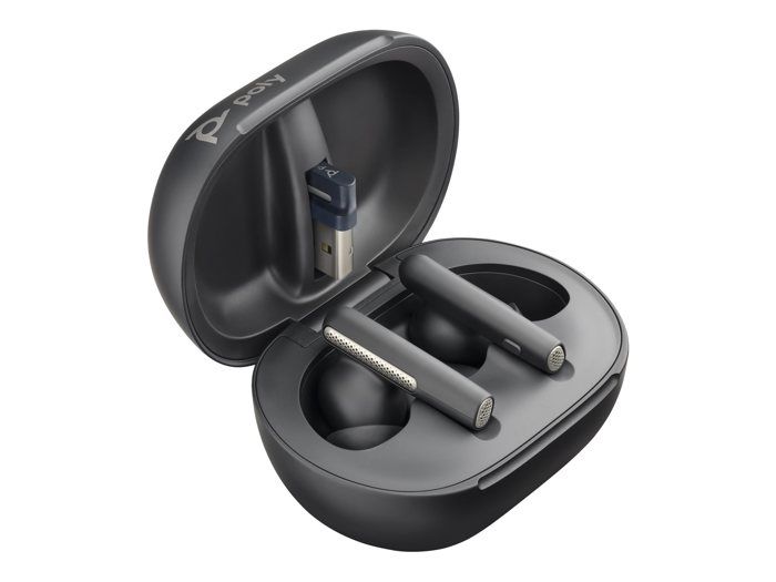 Écouteurs Sans Fil - HP Inc. - Poly Voyager Free 60 - Intra-auriculaire - Bluetooth - Anti-bruit Actif
