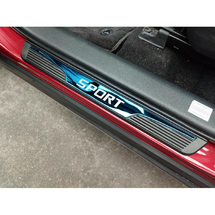 For Hyundai Accent Accessories Car Protector Door Sill Scuff Plate Sticker Trim