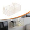 Metal Multifunctional Office Shelf, Accessories, Ideal for Cups And Phones.
