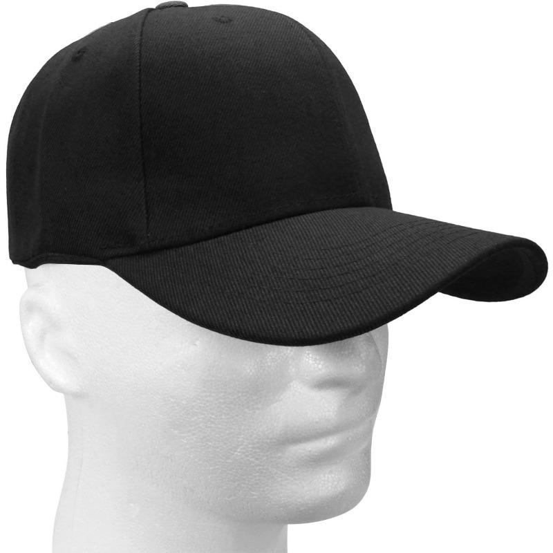 Adjustable Women Men Baseball Cap Soft Cotton Soild Color Snapback Hat Outdoor Casual Sports Hip Hop Bonnet Summer Sun Visors