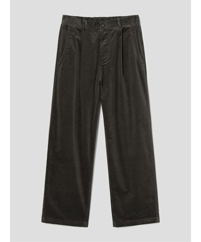 SHIFT.G Wide Fit Corduroy Pants Ash