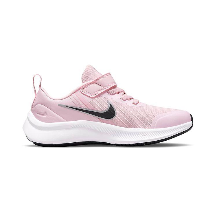 Nike Star Runner 3 PS Pink Foam Kids Sneakers Black DA2777-601