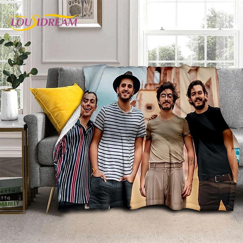 29 Style Morat Music Band Isaza Villamil Singer Blanket,Soft Throw Blanket for Home Bedroom Bed Sofa Picnic Travel Office Cover