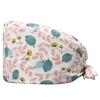 2021 Hot Sale Pharmacy Doctor Hospital Uniform Fashion Printing Scrub  Pet Grooming Doctor Work Hat Cotton Medical Nurse Hats