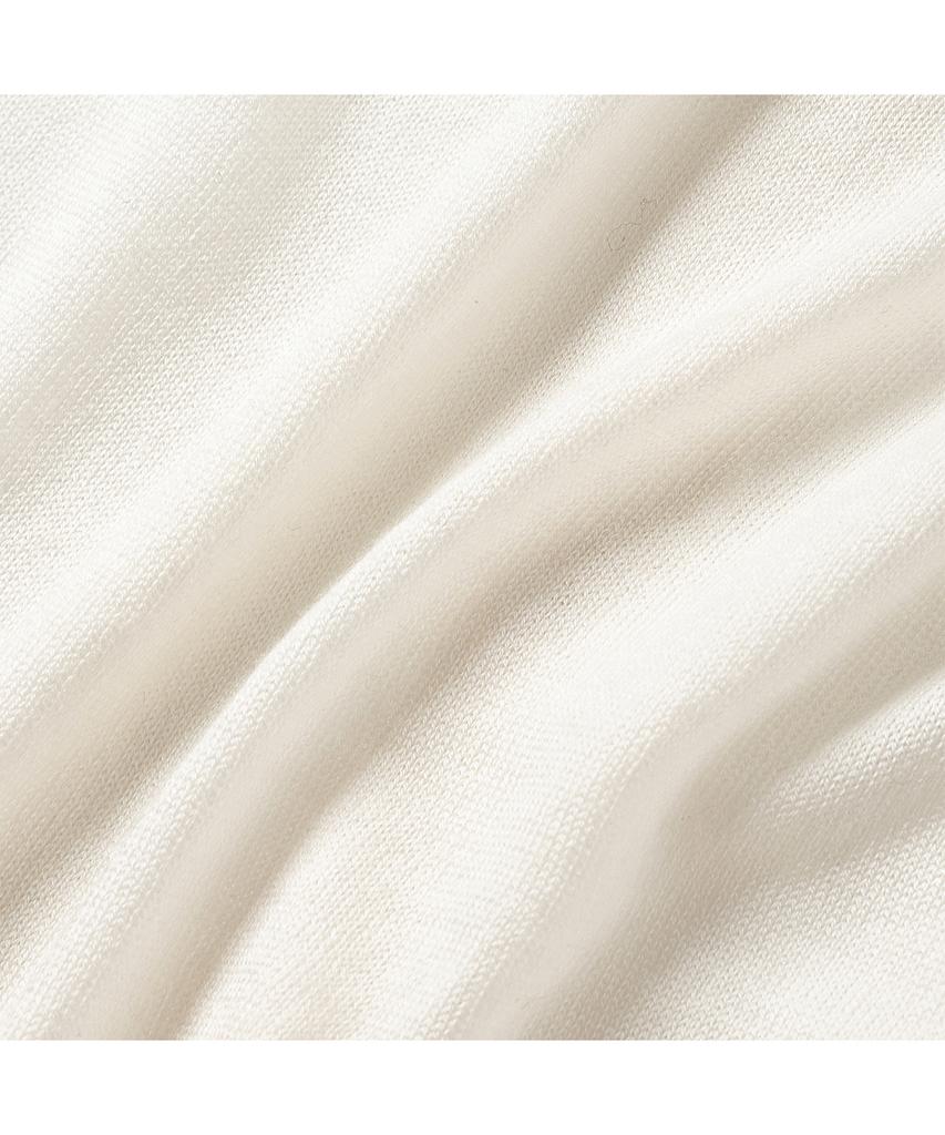 ROIROI Wool Silk Blend Cardigan - Cream