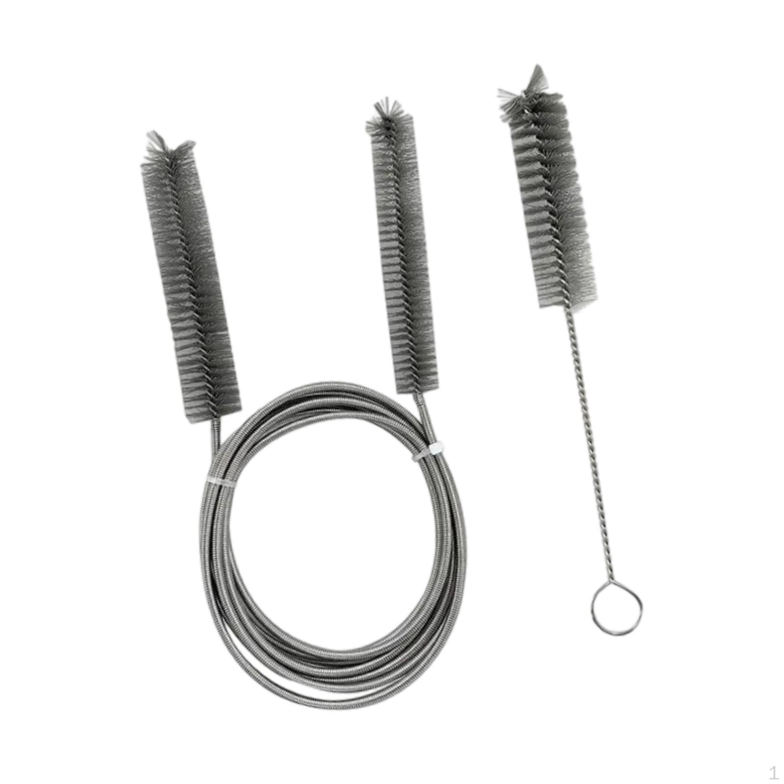 

2 шт. Длинная проволочная щетка для чистки часов 22 мм трубка инструмент для удаления пыли для кофемашин