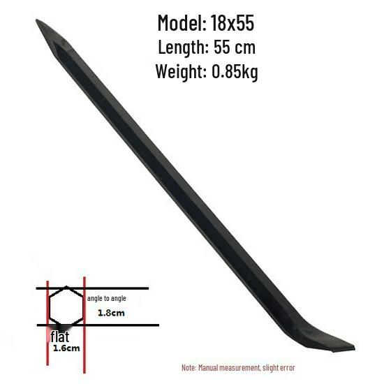 Special Steel Crowbar Nail & Tire Pry Bar for Auto Repair and Wood Crate Disassembly
