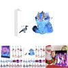 Kpop Girl Group Christmas Countdown Calendar Acrylic Bag Charm With 24 Pieces For Holiday Decor