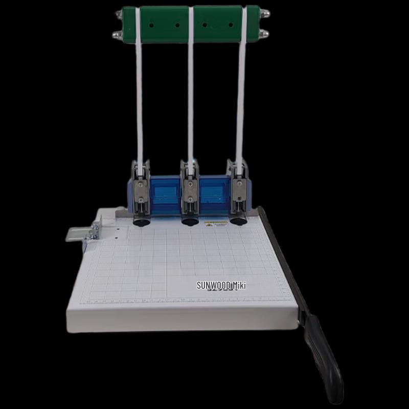 Sanmu SZ9001 Adjustable 3-Hole Punch & Binding Machine