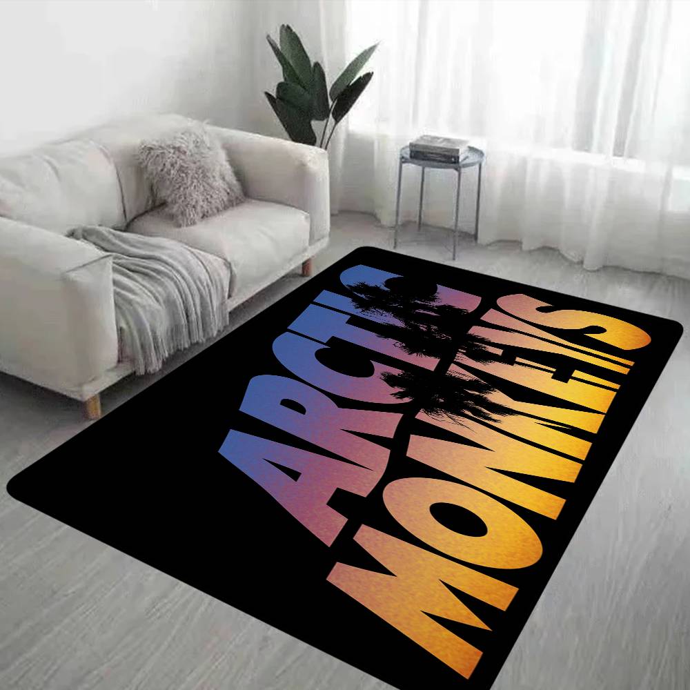 A-ARCTIC M-MONKEYS Bathroom Mat Kids Room Bedroom Decoration Balcony Anti-Slip Doormat Living Room Welcome Rug