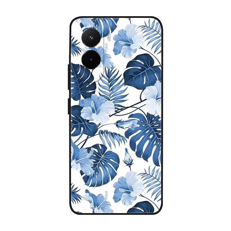 Etui na Poco M7 4G Fajne Malowane Marmurem Miękki Silikonowy Tylny Pokrowiec Na Xiaomi PocoM7 4G TPU Zderzak Fundas Poco M7 4G M 7 Coque