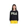 Fila Original Casual Comfortable Versatile Fashion Sweatshirt Women Sweatshirt Black F11W349225F-BK
