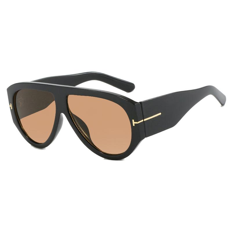 Fashion Big Frame Pilot Sunglasses Women Oversized Stylish Summer Driving Shades UV Protection