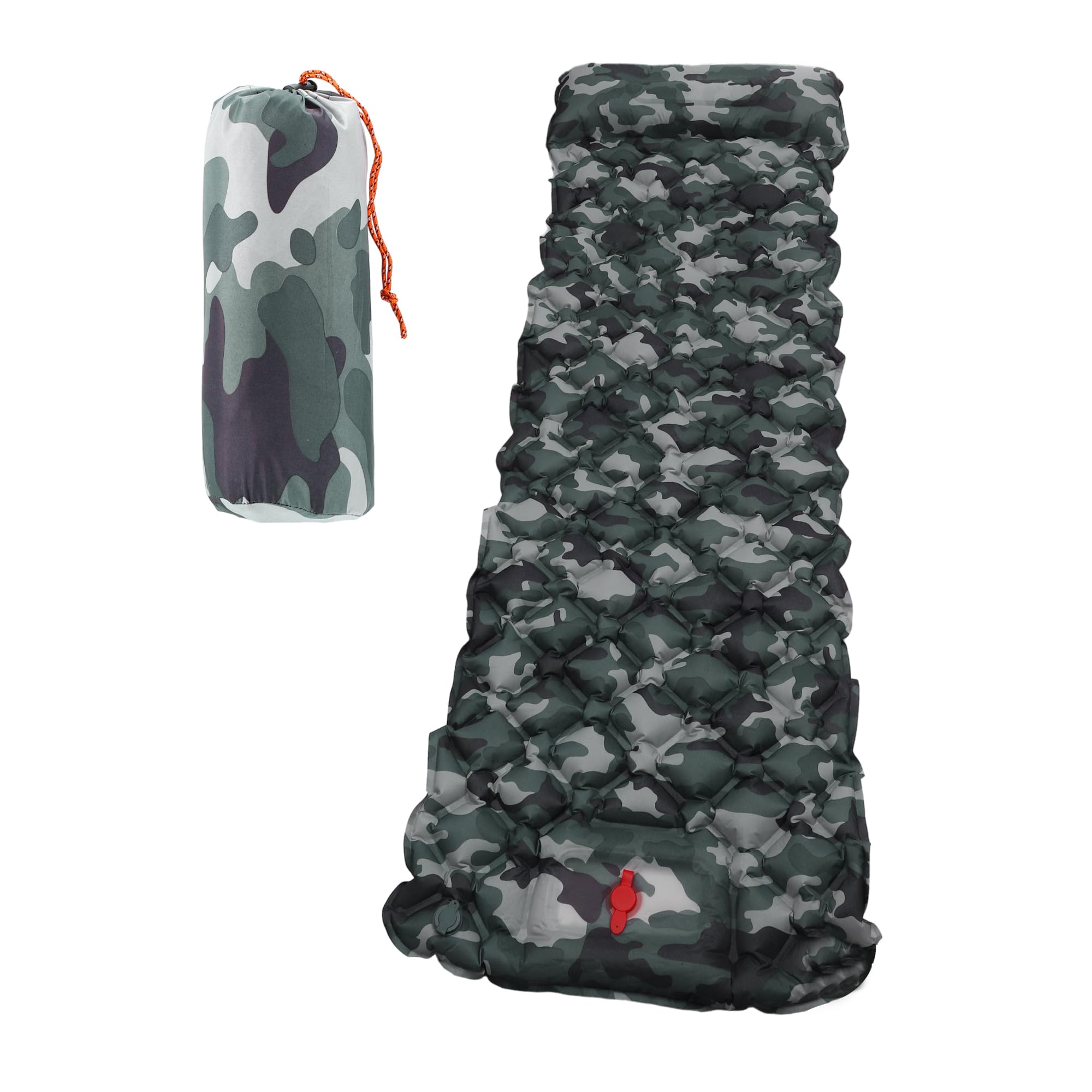 

CAPASTEC Air Air Camping Tent Sleeping in Storage Bag 190 x 60 Camouflage Color Mat, Camping, Foot-operated Bed, Equipment, Mat, Car, Lightweight,
