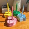 Shiny-Design Yarn Spinners/Holders Yarn Holder For Crocheting And Knitting Portable Yarn Spinner Yarn Organizer Storage
