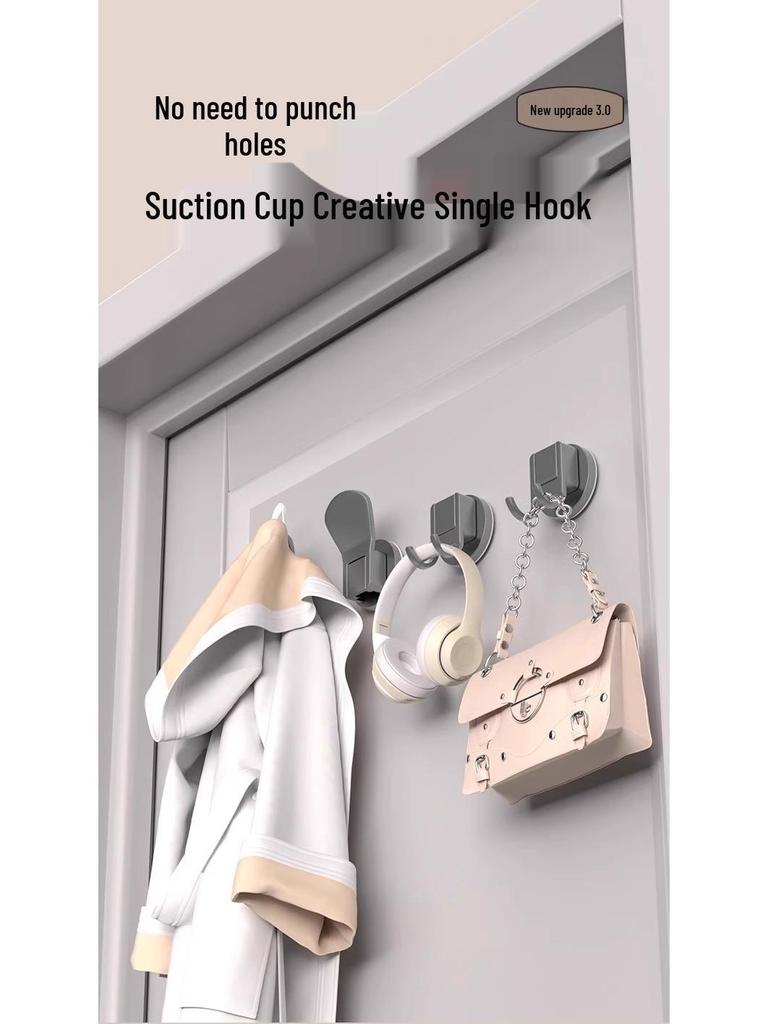 Saugknopf Doppelhaken Multifunktionaler Taschentuchhalter für Bad & Küche