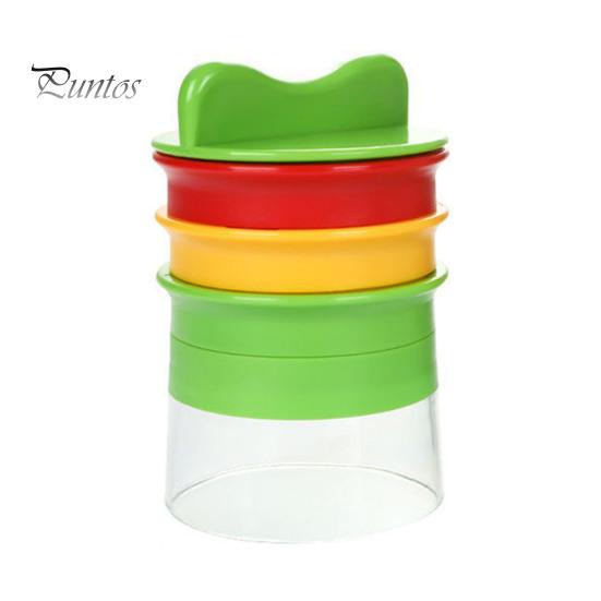 

Роторная терка из нержавеющей стали, спиральная терка для овощей с 3 лезвиями, ручной кухонный инструмент для картофеля, огурцов, моркови зелёный