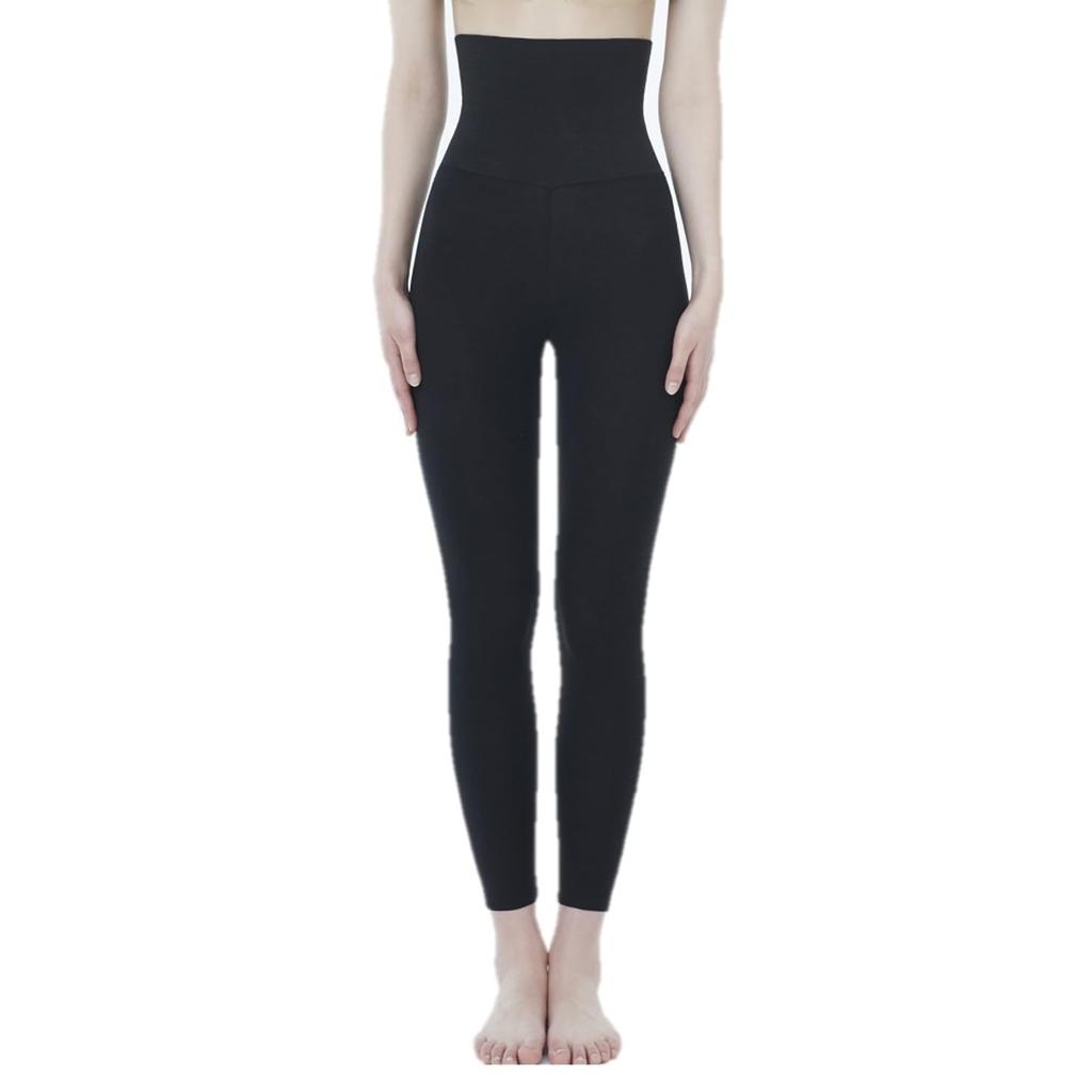 Mizuno Breath Thermo Leggings with Belly and Size LL Heat-Generating Underwear, High-Waist Wrap, Moisture-Wicking Heat-Generating, Women's, C2JBA892,