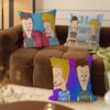 B-Beavis And Butt-Head Cushion Cover Decorative Pillow Sofa Home Decor Case Pillow Cases