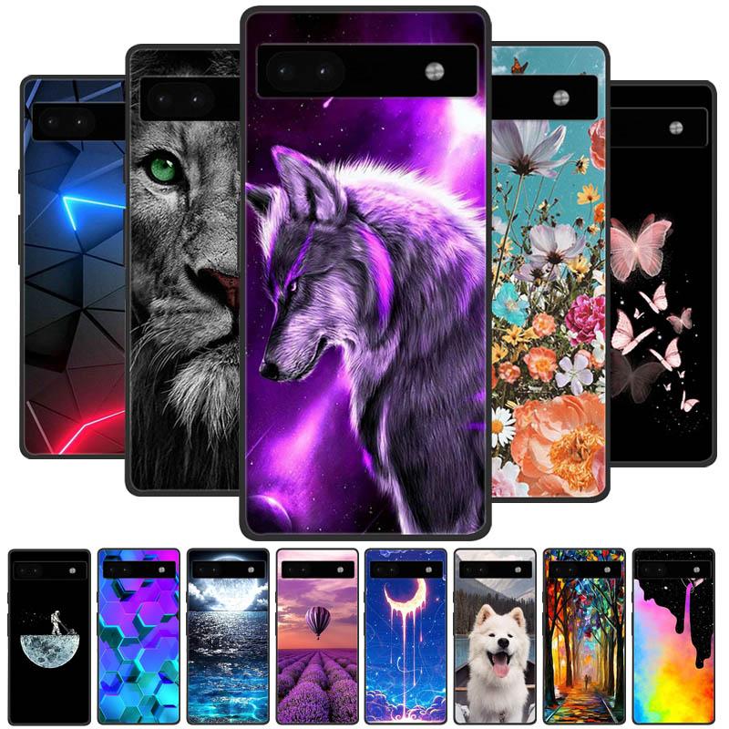 Case for Google Pixel 6a Cove Pixel6 Silicone Soft TPU Phone Covers for Google Pixel 6 Pro Case Pixel6A 5G Protective Funda Capa